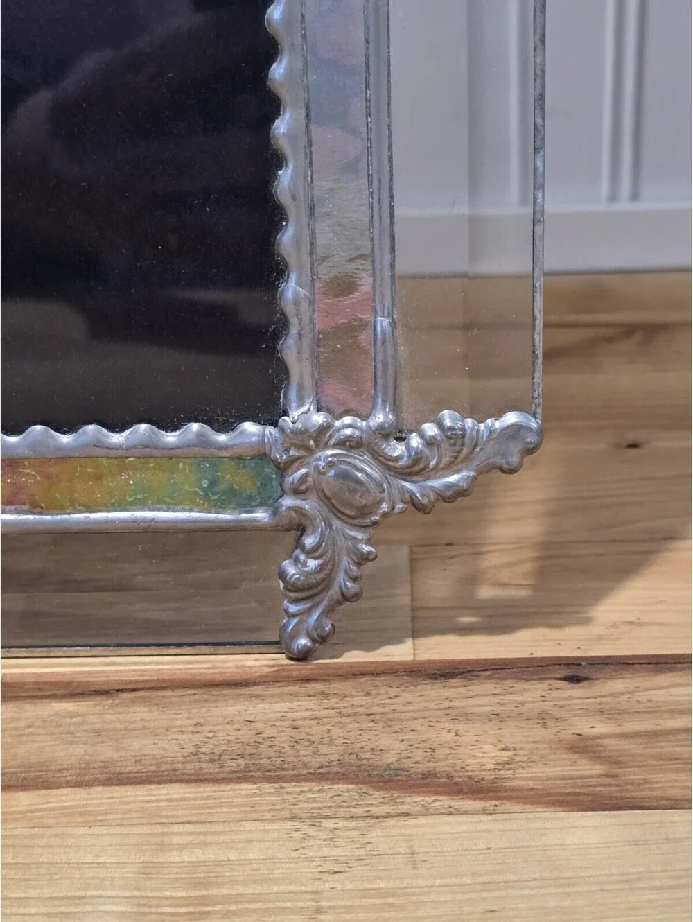 Venetian Style Ornate Picture Frame Handmade Holds A 5x7 Photo Overall 8
